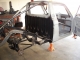Huezo Racing custom fabricated 10-point roll cage & Back-Half Chassis in 1974 Chevy LUV. 