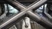 Huezo Racing custom fabricated 8-point roll cage on 1992 240SX.
