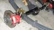 Huezo Racing Builds custom High Performance drivetrains. This example Custom axles Suspension  87 Toyota 4-Runner.