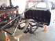 Huezo Racing custom fabricated 10-point roll cage & Back-Half Chassis in 1974 Chevy LUV.
