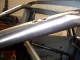 Huezo Racing custom fabricated 10-point roll cage & Back-Half Chassis in 1974 Chevy LUV.