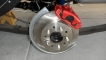 Huezo Racing builds custom Brake Systems. This example: 8in Power booster w/4wheel vented disks/ custom stainless lines w/proportioning valve on 1969  Big Block Roadrunner
