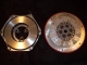 Huezo Racing Makes Custom Race Clutches: This example of our STAGE 3 is a custom fabricated steel flywheel MOPAR BIG BLOCK to MOPAR A833 4-SPEED high-horsepower-DUAL Friction disc.